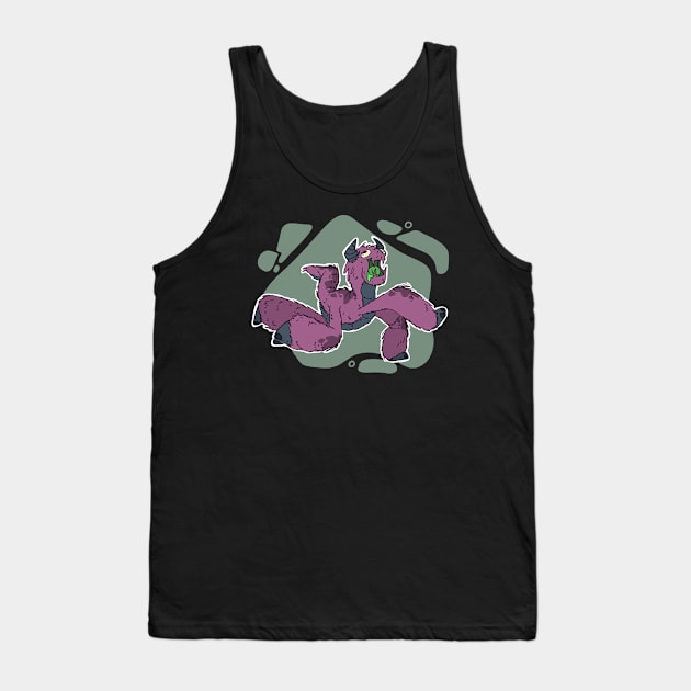 Happy Derpy Monster Tank Top by going4pensive